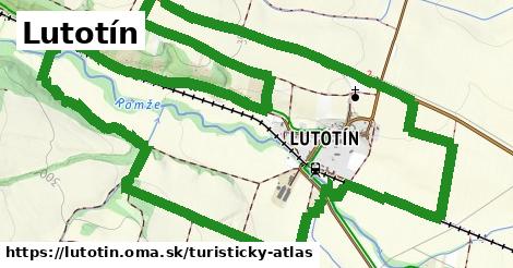 ikona Turistická mapa turisticky-atlas v lutotin