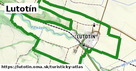 ikona Turistická mapa turisticky-atlas v lutotin