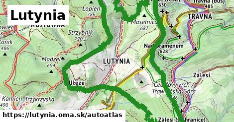 ikona Mapa autoatlas v lutynia