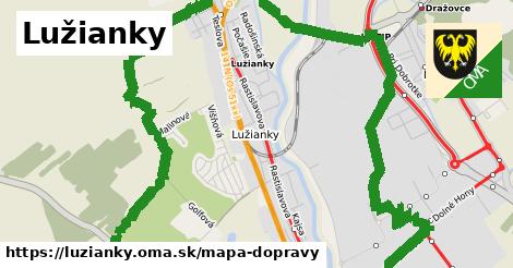 ikona Mapa dopravy mapa-dopravy v luzianky