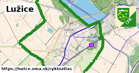 ikona Lužice: 9,6 km trás cykloatlas v luzice