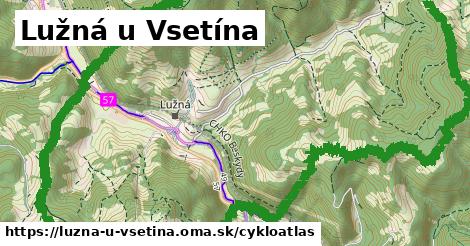 ikona Cyklo cykloatlas v luzna-u-vsetina