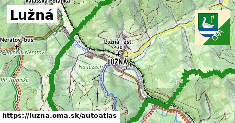 ikona Mapa autoatlas v luzna