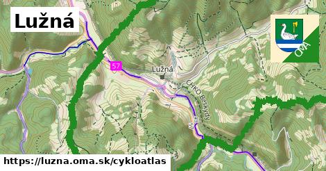 ikona Cyklo cykloatlas v luzna