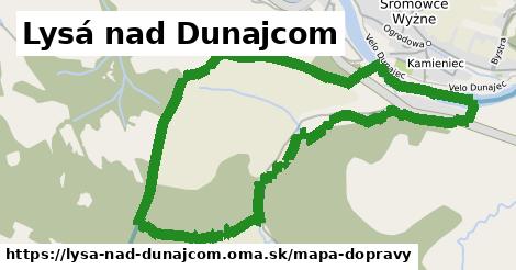 ikona Lysá nad Dunajcom: 0 m trás mapa-dopravy v lysa-nad-dunajcom