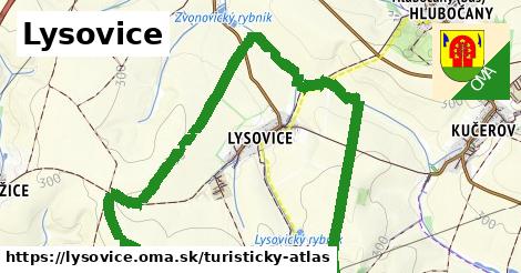 ikona Turistická mapa turisticky-atlas v lysovice