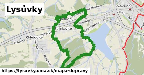 ikona Mapa dopravy mapa-dopravy v lysuvky