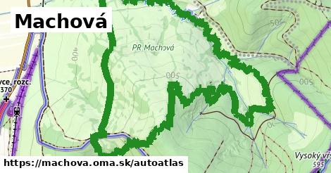 ikona Mapa autoatlas v machova