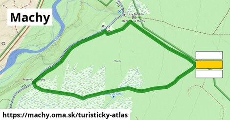 ikona Turistická mapa turisticky-atlas v machy