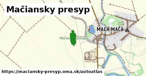 ikona Mapa autoatlas v maciansky-presyp