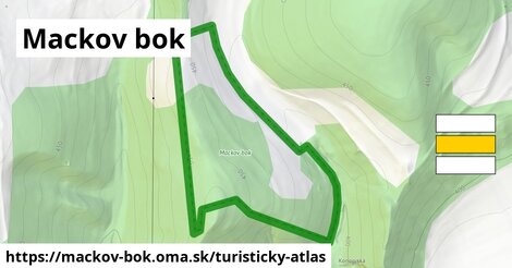 ikona Turistická mapa turisticky-atlas v mackov-bok