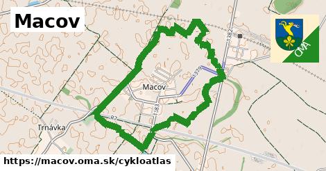 ikona Cyklo cykloatlas v macov