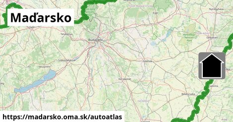 ikona Mapa autoatlas v madarsko