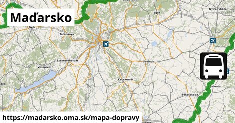 ikona Mapa dopravy mapa-dopravy v madarsko