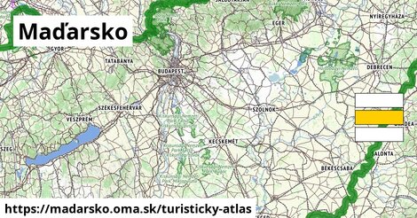 ikona Turistická mapa turisticky-atlas v madarsko