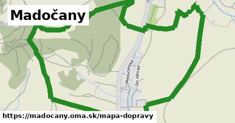 ikona Madočany: 0 m trás mapa-dopravy v madocany