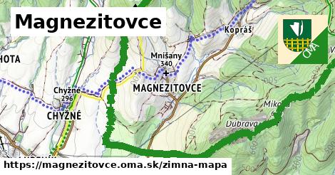 ikona Zimná mapa zimna-mapa v magnezitovce