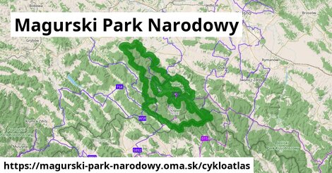 ikona Cyklo cykloatlas v magurski-park-narodowy