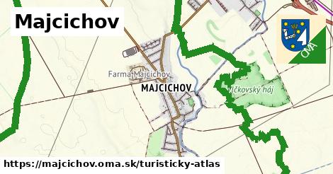 ikona Turistická mapa turisticky-atlas v majcichov