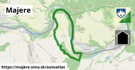 ikona Mapa autoatlas v majere