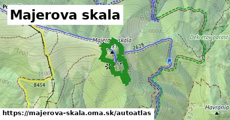 ikona Mapa autoatlas v majerova-skala