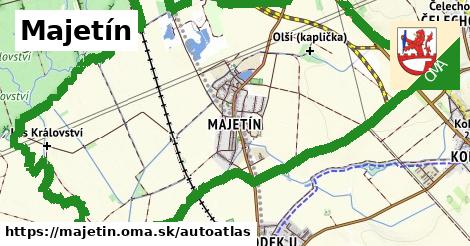 ikona Mapa autoatlas v majetin