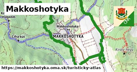 ikona Turistická mapa turisticky-atlas v makkoshotyka