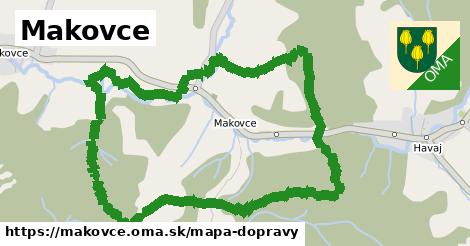 ikona Mapa dopravy mapa-dopravy v makovce
