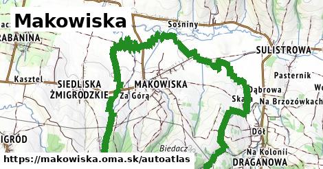 ikona Mapa autoatlas v makowiska