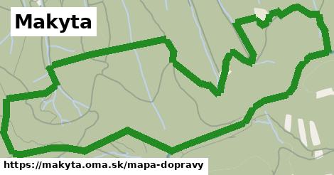 ikona Mapa dopravy mapa-dopravy v makyta