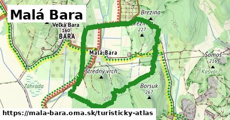 ikona Malá Bara: 0 m trás turisticky-atlas v mala-bara