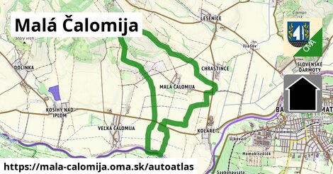 ulice v Malá Čalomija