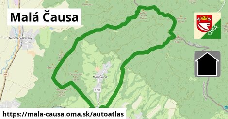 ikona Mapa autoatlas v mala-causa