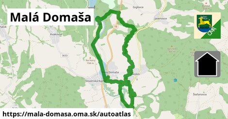 ikona Mapa autoatlas v mala-domasa