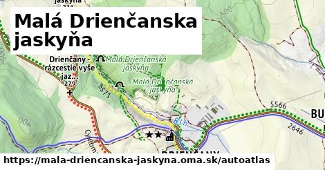 ikona Mapa autoatlas v mala-driencanska-jaskyna