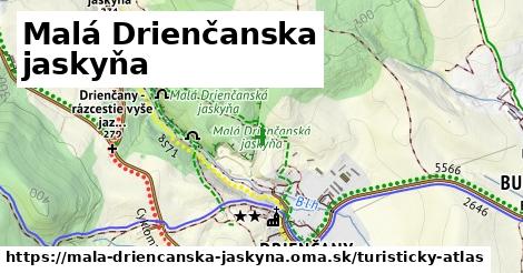 ikona Turistická mapa turisticky-atlas v mala-driencanska-jaskyna