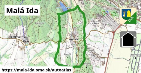 ikona Mapa autoatlas v mala-ida