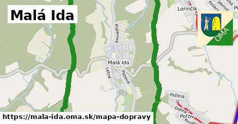 ikona Mapa dopravy mapa-dopravy v mala-ida