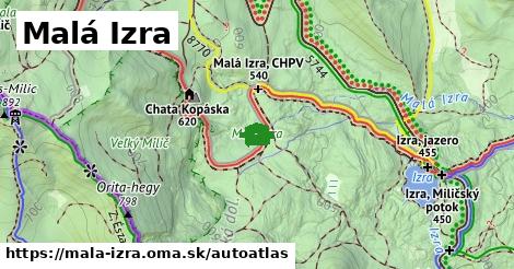 ikona Mapa autoatlas v mala-izra