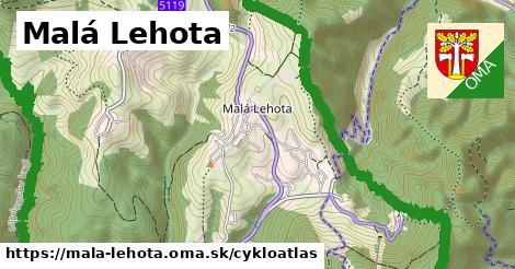 ikona Malá Lehota: 14,0 km trás cykloatlas v mala-lehota