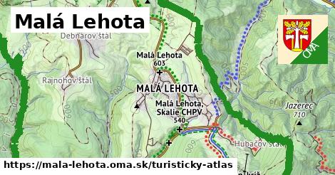 ikona Malá Lehota: 0 m trás turisticky-atlas v mala-lehota