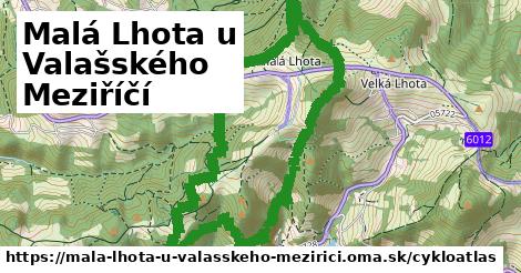 ikona Cyklo cykloatlas v mala-lhota-u-valasskeho-mezirici