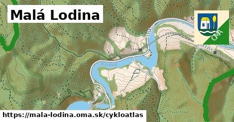 ikona Malá Lodina: 0 m trás cykloatlas v mala-lodina