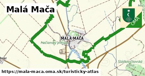 ikona Malá Mača: 0 m trás turisticky-atlas v mala-maca