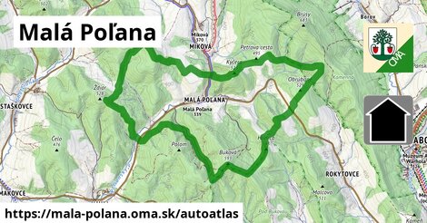 ikona Mapa autoatlas v mala-polana