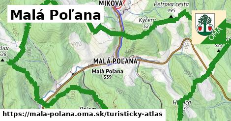 ikona Turistická mapa turisticky-atlas v mala-polana