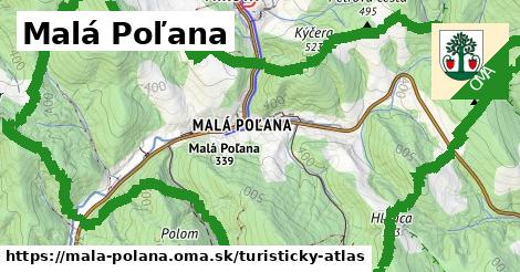 ikona Turistická mapa turisticky-atlas v mala-polana