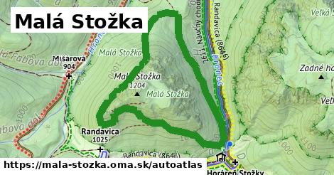 ikona Mapa autoatlas v mala-stozka