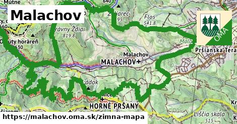 ikona Zimná mapa zimna-mapa v malachov
