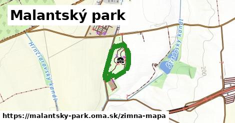 ikona Zimná mapa zimna-mapa v malantsky-park